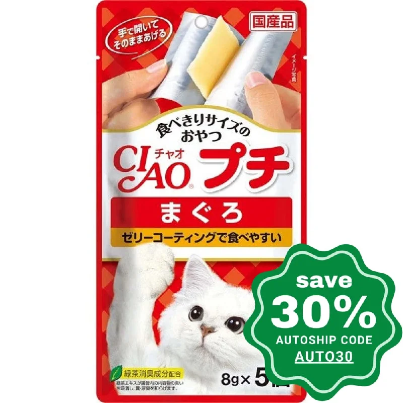 CIAO - Cat Treat - Tuna Slice - 5 X 8G (6 Packs)