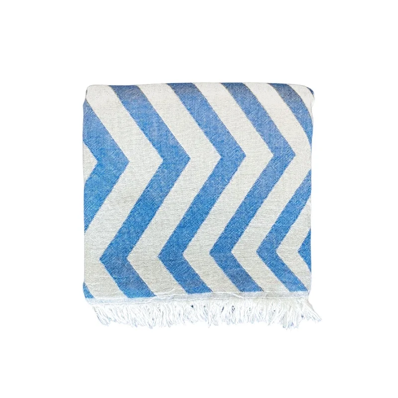 Monterey Turkish Towel in Denim