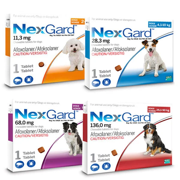 Nexgard Chewable Tablet [Sold per Tablet]