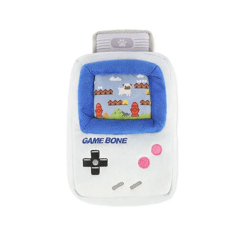 P.L.A.Y. Game Bone Dog Toy - Grey