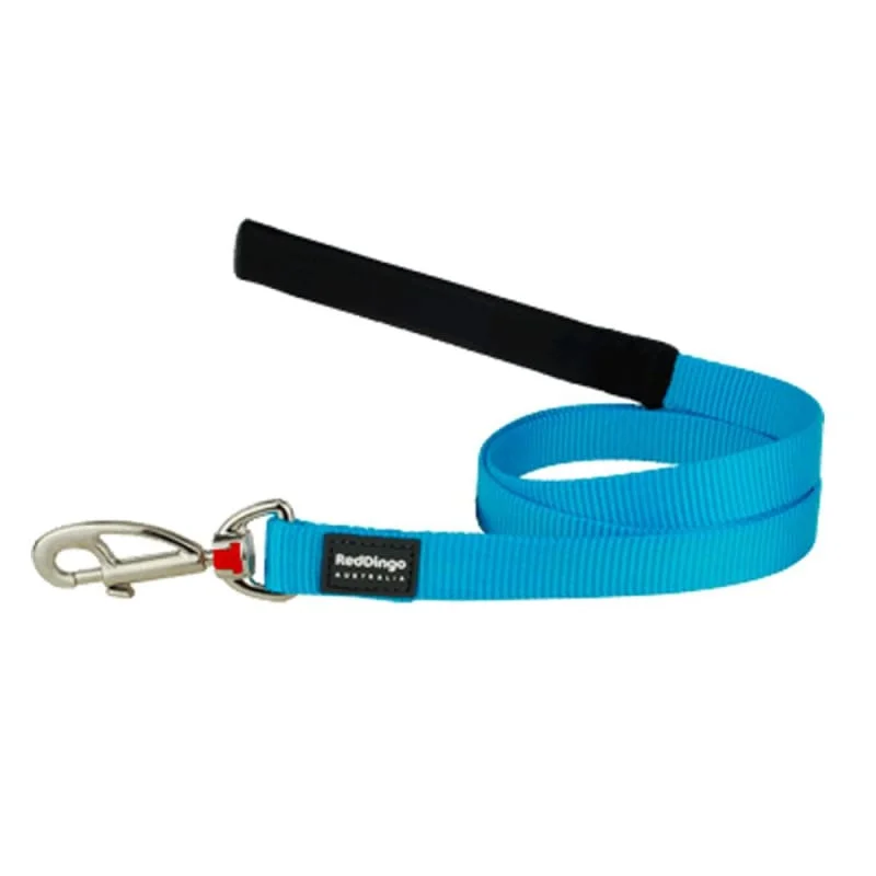 Red Dingo Classic Fixed Turquoise Dog Lead