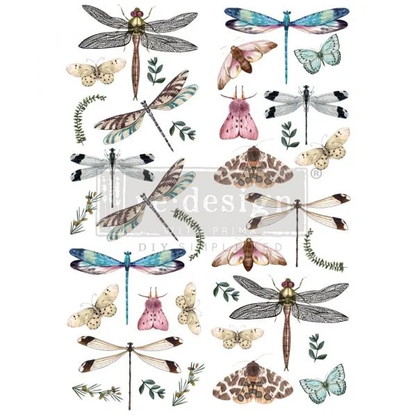 Riverbed Dragonflies - Transfers
